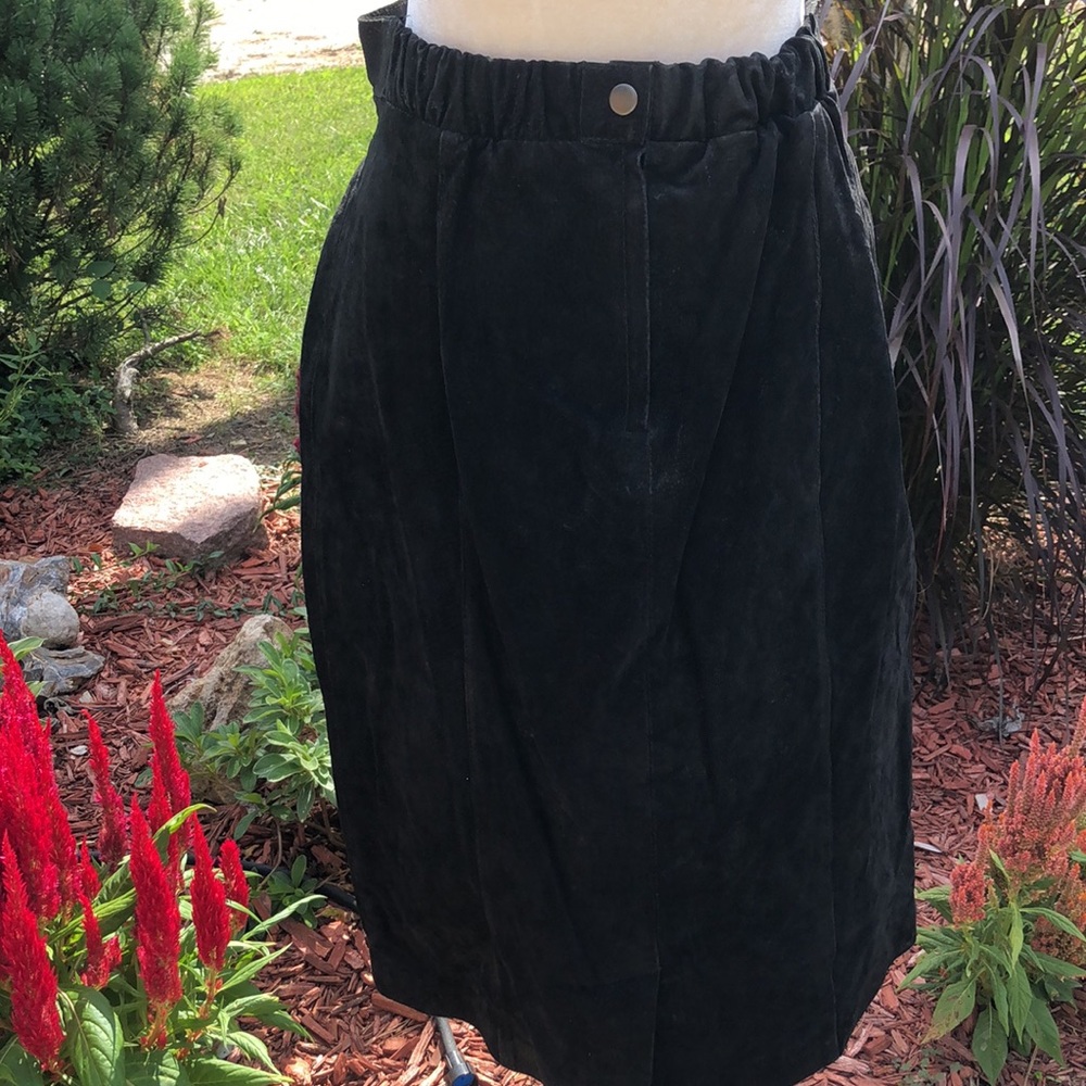 Vintage Suede Skirt